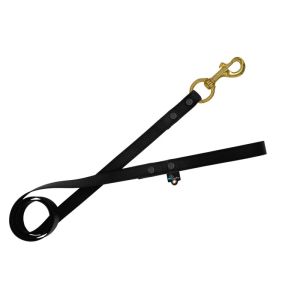 Correa impermeable para perros con celdas pequeñas – 100% resistente al agua y a las bacterias – OI01009/120/25/BK/00/K11