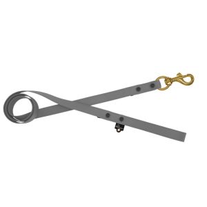 Correa impermeable para perros con celdas pequeñas – 100% resistente al agua y a las bacterias – OI01009/150/20/GY/00/K04