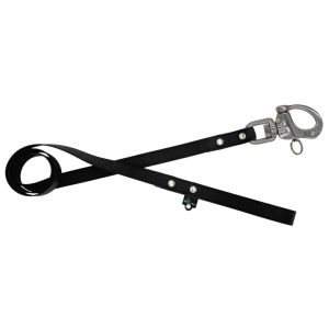 Correa impermeable para perros con celdas pequeñas – 100% resistente al agua y a las bacterias – OI01009/150/25/BK/00/K10