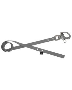Correa impermeable para perros con celdas pequeñas - 100% resistente al agua y a las bacterias - OI01009/150/25/GY/00/K10