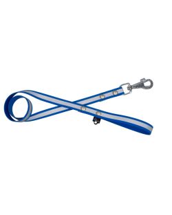 Correa impermeable de perrocreflectante - 100% resistente al agua y a las bacterias - OI01010/100/25/BL/00/K03
