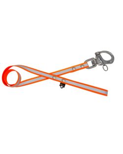 Correa impermeable de perrocreflectante - 100% resistente al agua y a las bacterias - OI01010/100/25/OR/00/K10