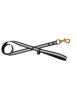 Correa impermeable de perrocreflectante - 100% resistente al agua y a las bacterias - OI01010/120/25/BK/00/K04