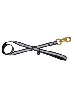 Correa impermeable de perrocreflectante - 100% resistente al agua y a las bacterias - OI01010/120/25/BK/00/K06