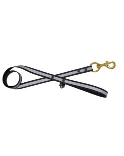 Correa impermeable de perrocreflectante - 100% resistente al agua y a las bacterias - OI01010/120/25/BK/00/K11