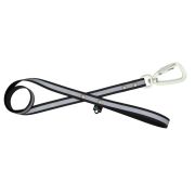 Reflective Waterproof Dog Leash – 100% Resistant to Water and Bacteria – OI01010/120/25/BK/00/K14