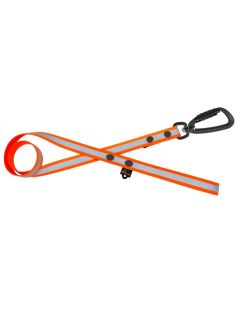 Correa impermeable de perrocreflectante - 100% resistente al agua y a las bacterias - OI01010/120/25/OR/00/K15