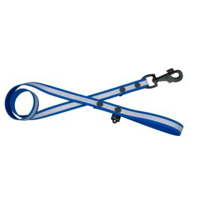 Correa impermeable de perrocreflectante – 100% resistente al agua y a las bacterias – OI01010/150/25/BL/00/K13