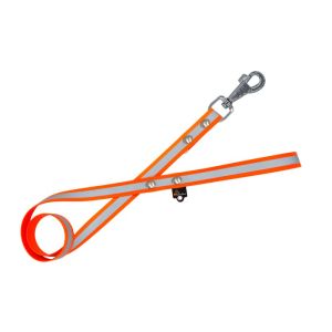 Correa impermeable de perrocreflectante – 100% resistente al agua y a las bacterias – OI01010/150/25/OR/00/K03