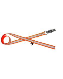 Correa impermeable de perrocreflectante - 100% resistente al agua y a las bacterias - OI01010/150/25/OR/00/K09