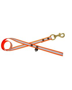 Correa impermeable de perrocreflectante - 100% resistente al agua y a las bacterias - OI01010/150/25/OR/00/K11