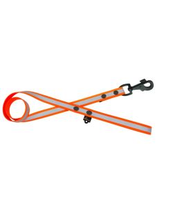Correa impermeable de perrocreflectante - 100% resistente al agua y a las bacterias - OI01010/150/25/OR/00/K13