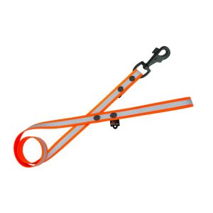 Correa impermeable de perrocreflectante – 100% resistente al agua y a las bacterias – OI01010/150/25/OR/00/K13